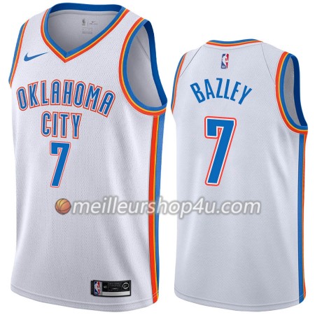 Maillot Basket Homme Oklahoma City Thunder Darius Bazley 7 2019-20 Nike Association Edition Swingman